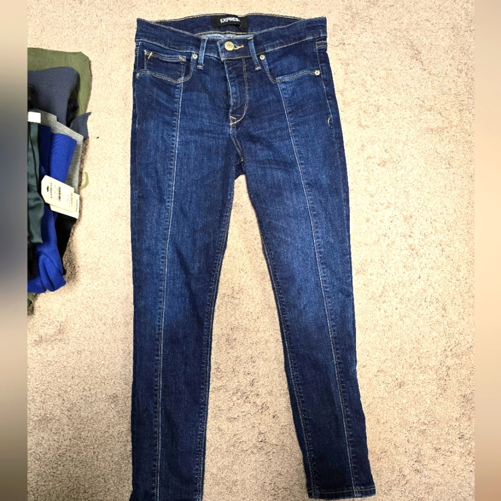 Express Women's Blue Jeans